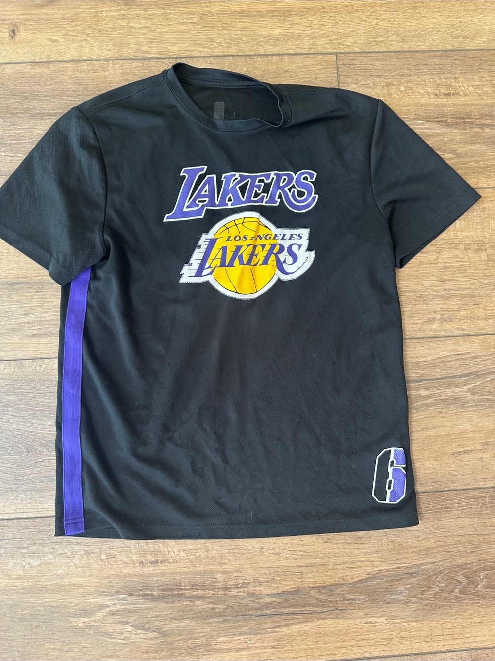 Los Angeles Lakers Black & Purple Tee